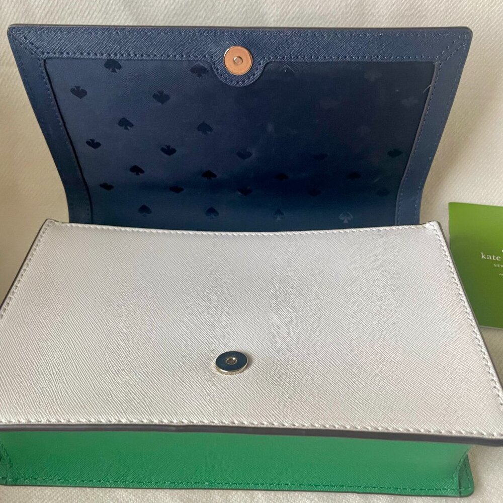 Kate Spade Colorblock Carryall (Crossbody & Clutch) - Brand New - Picture 4 of 7